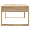 sofabord 102x50x35 cm konstrueret træ sonoma-eg