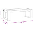sofabord 102x50x35 cm konstrueret træ sonoma-eg