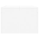 sofabord 102x50x36 cm konstrueret træ hvid
