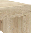 sofabord 102x50x36 cm konstrueret træ sonoma-eg