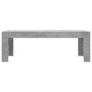 sofabord 102x50x36 cm konstrueret træ betongrå