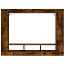 tv-møbel 152x22x113 cm konstrueret træ røget sonoma-eg