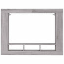tv-møbel 152x22x113 cm konstrueret træ grå sonoma-eg