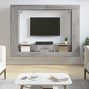 tv-møbel 152x22x113 cm konstrueret træ grå sonoma-eg