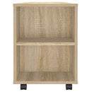 tv-bord 102x34,5x43 cm konstrueret træ sonoma-eg