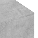 sofabord 100x49,5x31 cm konstrueret træ betongrå