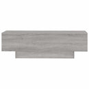 sofabord 100x49,5x31 cm konstrueret træ grå sonoma-eg