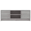 tv-bord 102x30x37,5 cm konstrueret træ grå sonoma-eg
