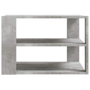 sofabord 58x58x40 cm konstrueret træ betongrå