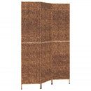 rumdeler med 3 paneler 122x180 cm vandhyacint brun