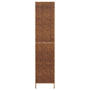 rumdeler med 4 paneler 163x180 cm vandhyacint brun