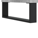 højskab 69,5x34x180 cm konstrueret træ betongrå