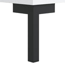 højskab 69,5x34x180 cm konstrueret træ hvid