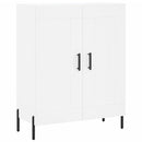 højskab 69,5x34x180 cm konstrueret træ hvid