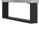 højskab 69,5x34x180 cm konstrueret træ betongrå
