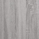 skænke 2 stk. konstrueret træ grå sonoma-eg