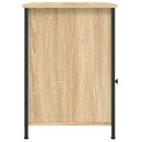 sengeborde 2 stk. 40x42x60 cm konstrueret træ sonoma-eg