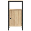 sengebord 41x31x80 cm konstrueret træ sonoma-eg