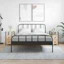 sengeborde 2 stk. 30x60x60 cm konstrueret træ sonoma-eg