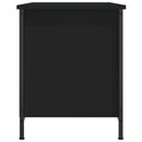 tv-bord 80x40x50 cm konstrueret træ sort