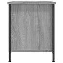 tv-bord 80x40x50 cm konstrueret træ grå sonoma-eg