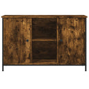tv-bord 100x35x65 cm konstrueret træ røget egetræsfarve