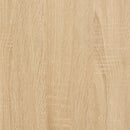 sofabord 55x55x40 cm konstrueret træ sonoma-eg