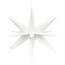 juledekorationer med LED-lys 3 stk. 100 cm foldbar hvid