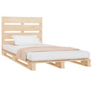 sengeramme 90x190 cm Single massivt fyrretræ