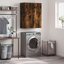 væghængt skab 69,5x34x90 cm konstrueret træ røget sonoma-eg