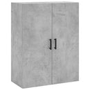 væghængt skab 69,5x34x90 cm konstrueret træ betongrå