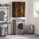 væghængt skab 69,5x34x90 cm konstrueret træ røget sonoma-eg