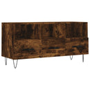 tv-bord 102x36x50 cm konstrueret træ røget egetræsfarve