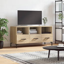 tv-bord 102x36x50 cm konstrueret træ sonoma-eg