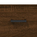 tv-bord 102x36x50 cm konstrueret træ brun egetræsfarve