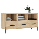 tv-bord 102x36x50 cm konstrueret træ sonoma-eg