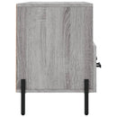 tv-bord 102x36x50 cm konstrueret træ grå sonoma-eg