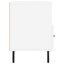 tv-bord 102x36x50 cm konstrueret træ hvid