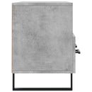 tv-bord 102x36x50 cm konstrueret træ betongrå