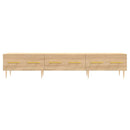 tv-bord 150x36x30 cm konstrueret træ sonoma-eg