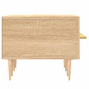 tv-bord 150x36x30 cm konstrueret træ sonoma-eg