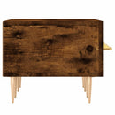 tv-bord 150x36x30 cm konstrueret træ røget egetræsfarve