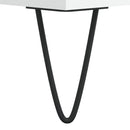 tv-bord 150x36x30 cm konstrueret træ hvid