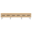 tv-bord 150x36x30 cm konstrueret træ sonoma-eg
