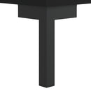 tv-bord 150x36x30 cm konstrueret træ sort