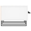 tv-bord 150x36x30 cm konstrueret træ hvid