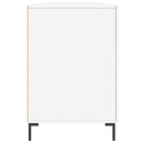 skrivebord 140x50x75 cm konstrueret træ hvid