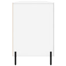 skrivebord 140x50x75 cm konstrueret træ hvid