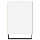 skrivebord 140x50x75 cm konstrueret træ hvid