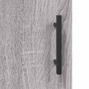 skrivebord 140x50x75 cm konstrueret træ grå sonoma-eg